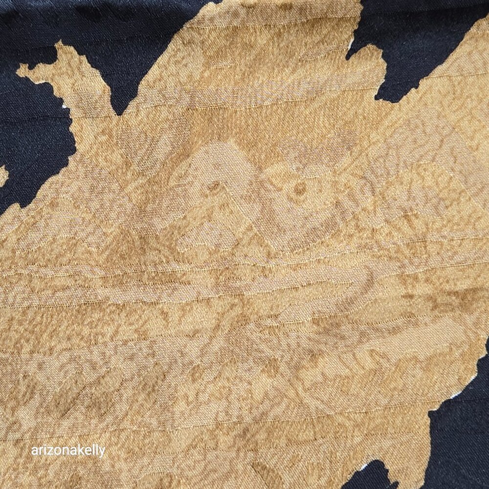 Vismara Silk Scarf with Parrots in Tree and Neat Hidden Detail Birds Chicks - Picture 3 of 13